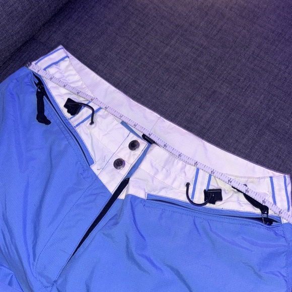 NWOT Roxy Quicksilver Boardwear Girls Blue Snowboard Snow Pants L - Picture 12 of 12